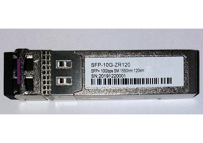 Foto Módulos ópticos SFP compatibles de largo alcance.